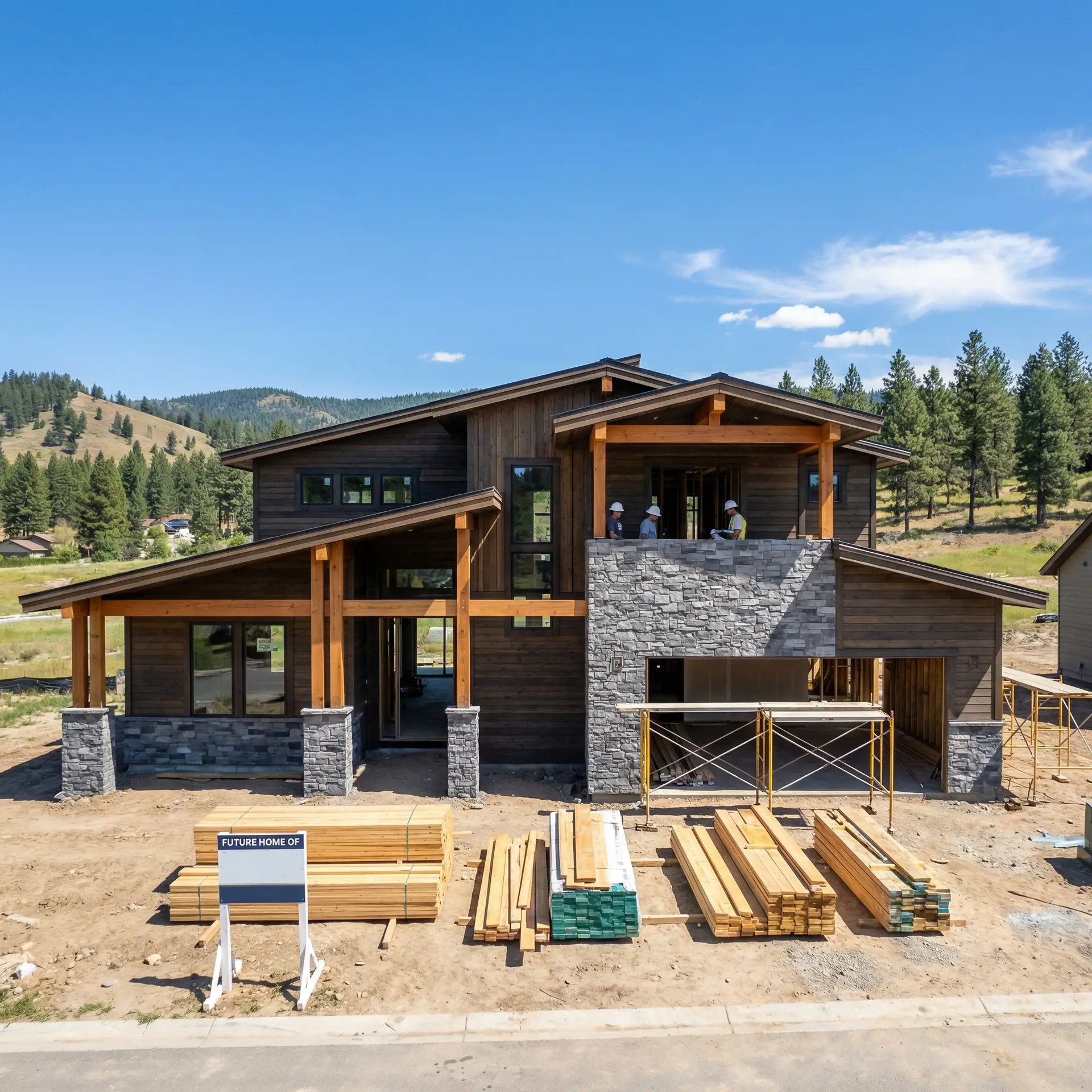 Idaho new construction loan investment property build example for real estate investors